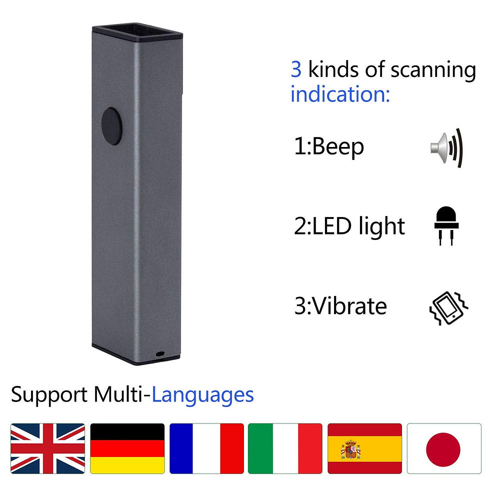 Thumbnail: 2D QR Wireless Alloy Barcode Portable Handheld Metal Scanner,Symcode 3-in-1