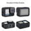 Thumbnail: HSU Silicone Sleeve Case for GoPro Hero 13, Battery Cover & Screen Protectors