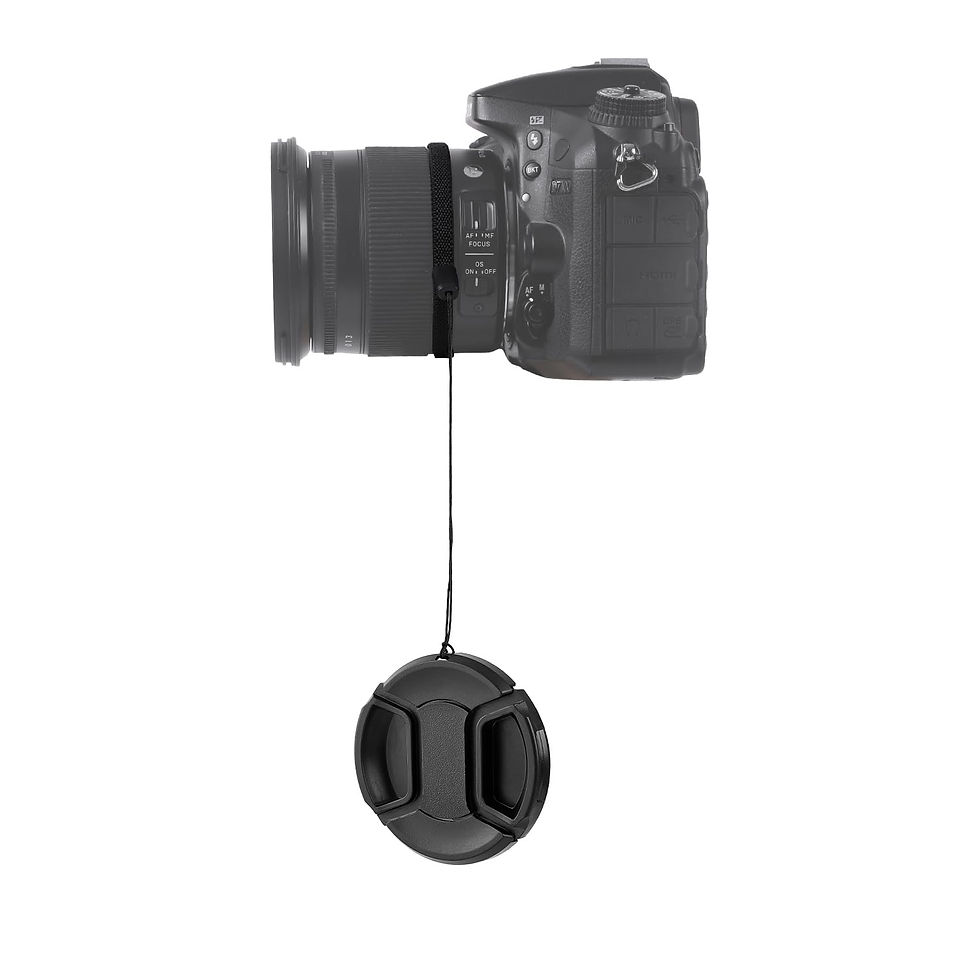 Thumbnail: 2 Pack 52mm Lens Cap Compatible with Nikon DSLR Cameras, 18-55mm/55-200mm