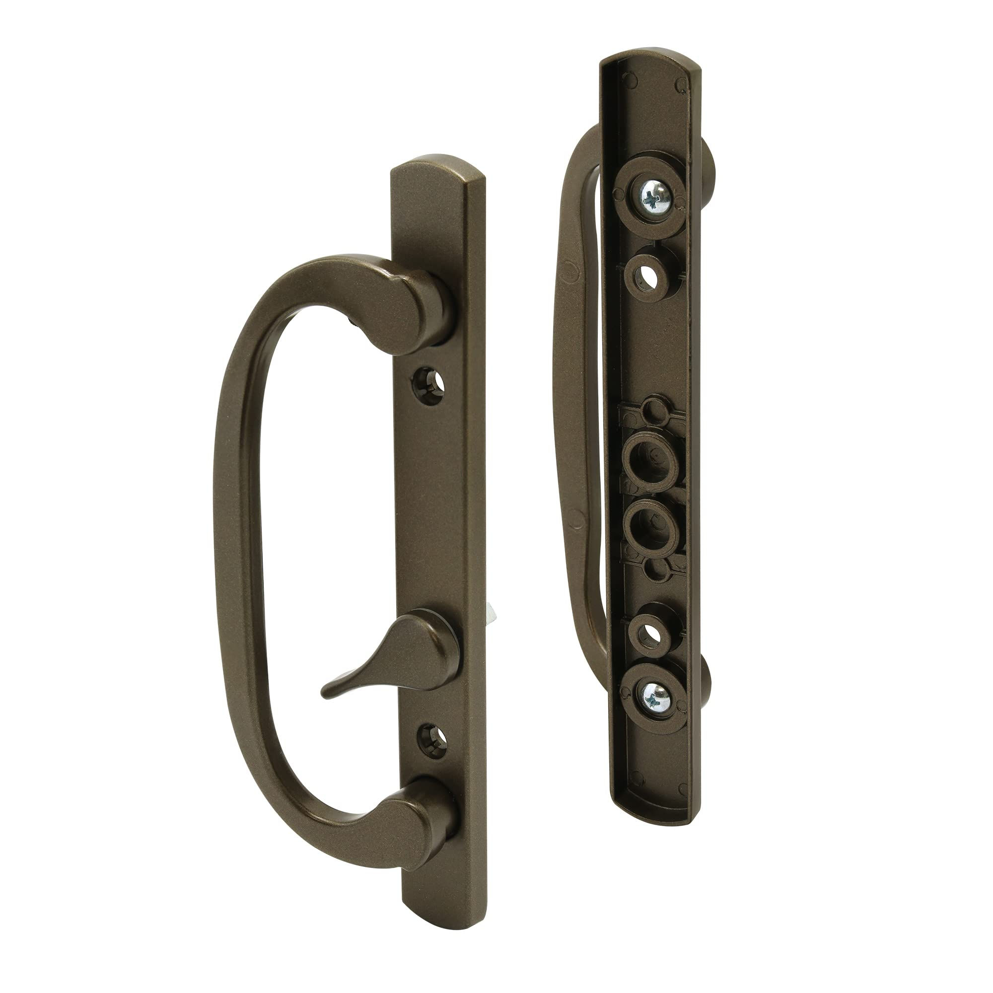 Prime-Line C 12807 Mortise Style Sliding Patio Door Handle Set - Replace Old or