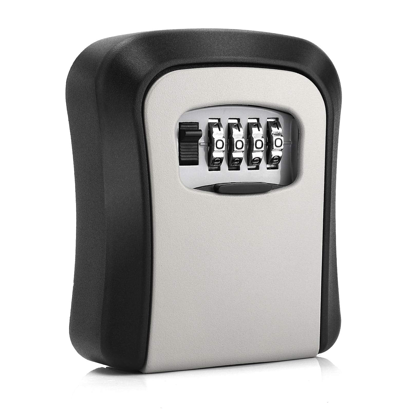 Key Lock Box, Box Wall Waterproof for Outdoor & Keys Capacity Re-Settable Code