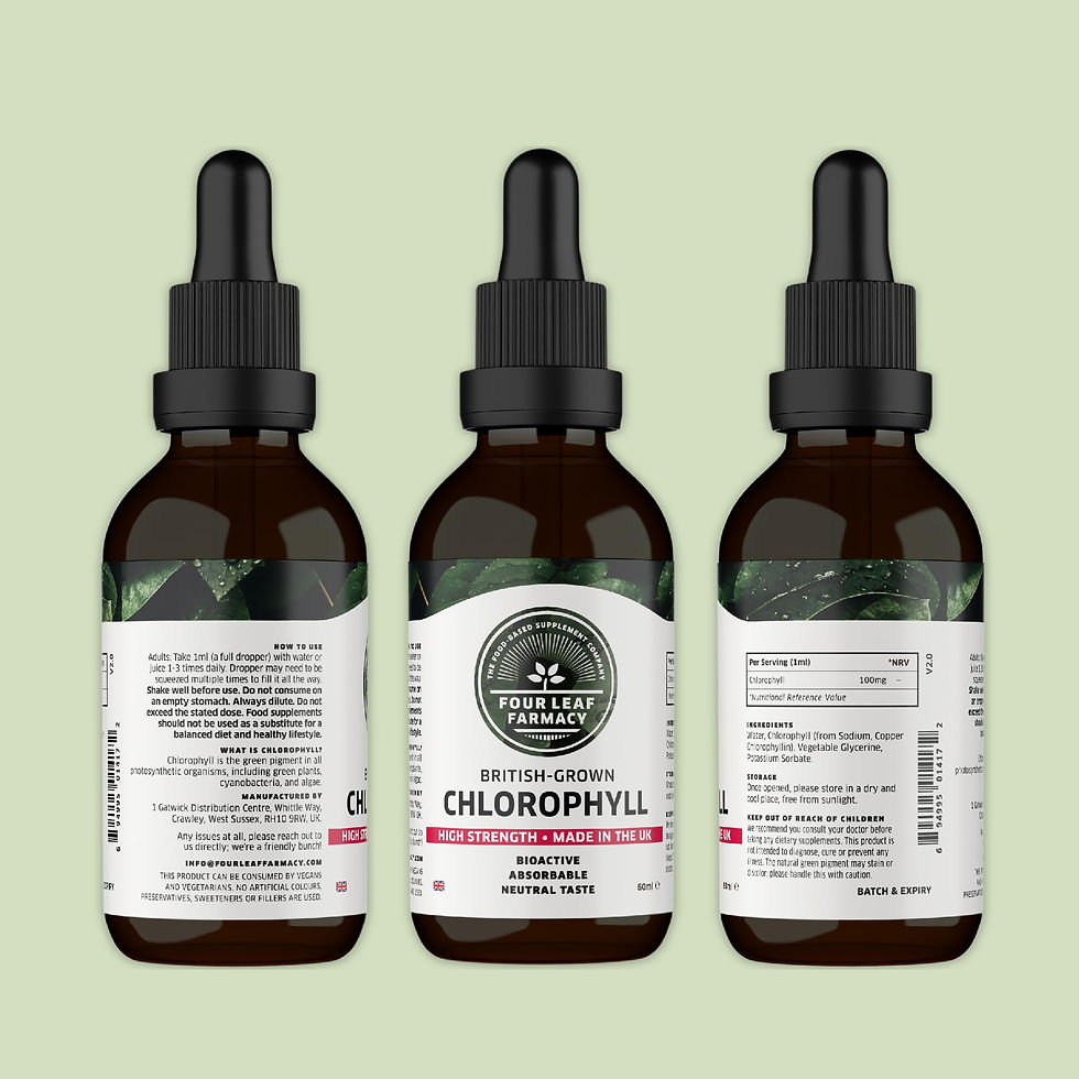 Thumbnail: Liquid Chlorophyll Drops, 6000mg, 2-Month Supply, Made in UK