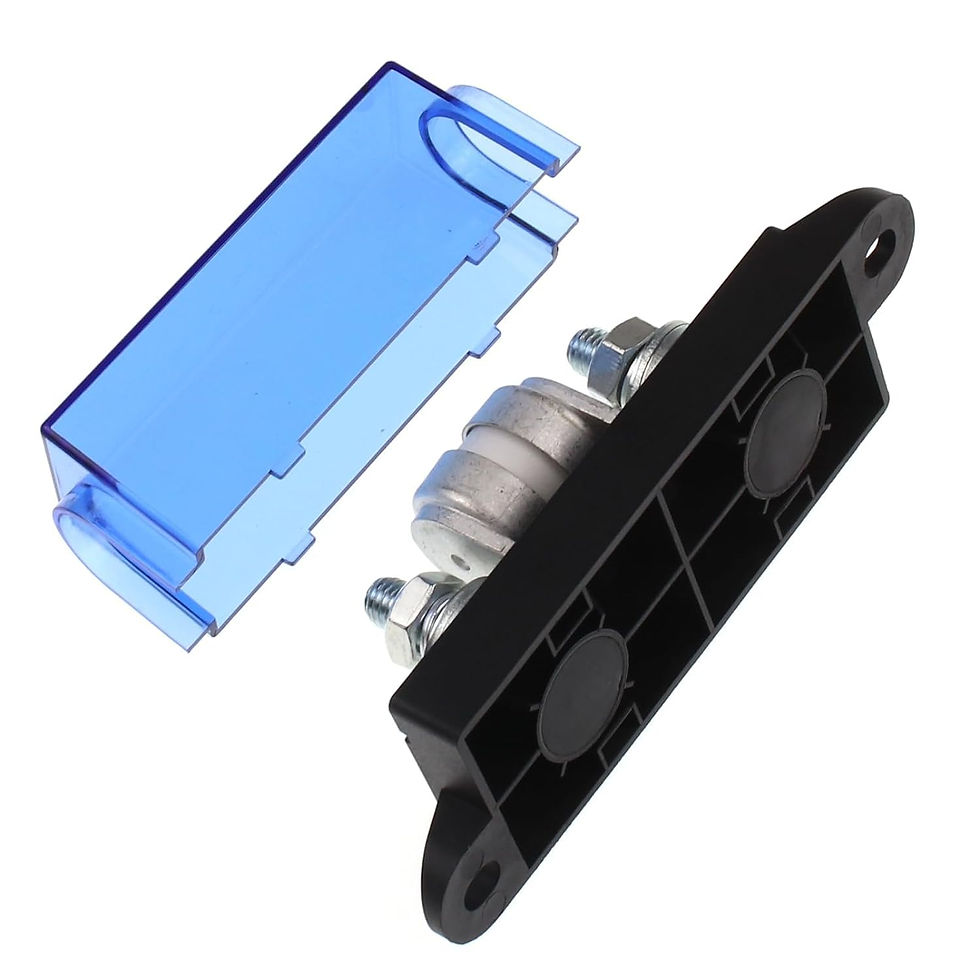Thumbnail: ZOOKOTO Fuse Block Class T Holder 150VDC IR10KA 350A with Fits for and
