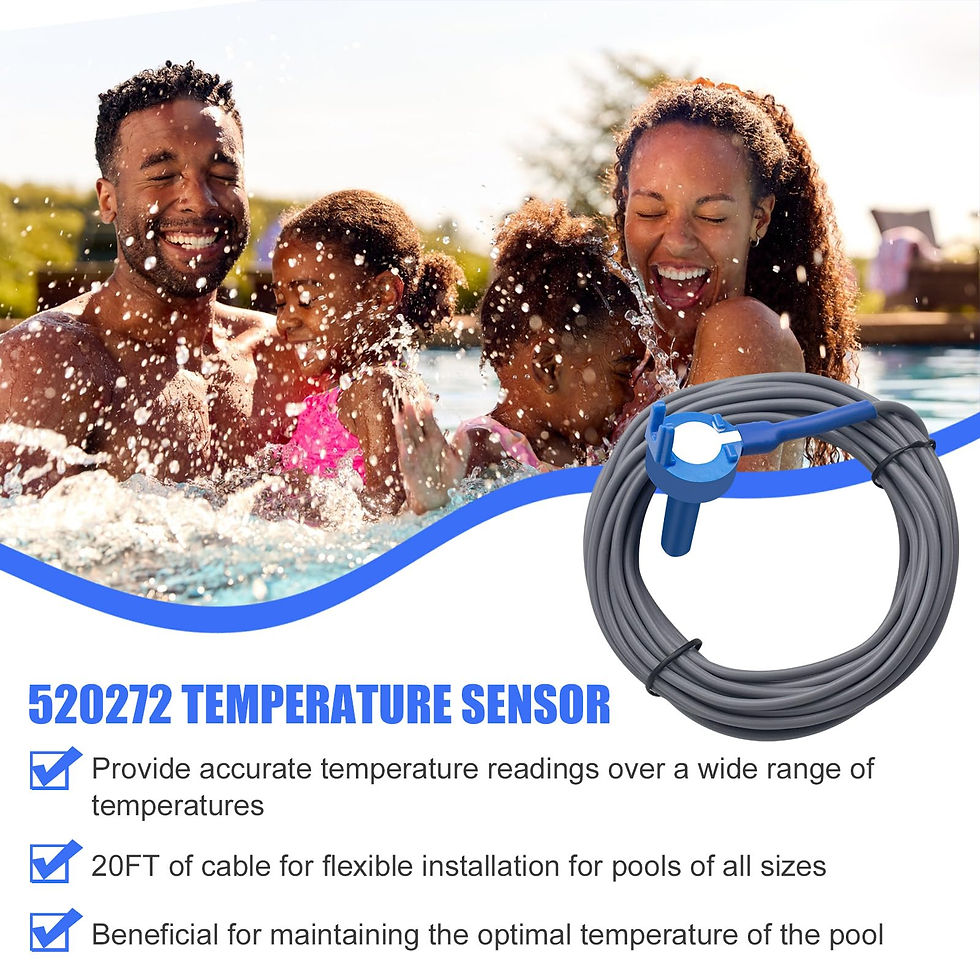 Thumbnail: 2 Pool Sensor Air/Water/Solar Feet Cable for Pack 520272 7790 Jandy - Pool/Spa
