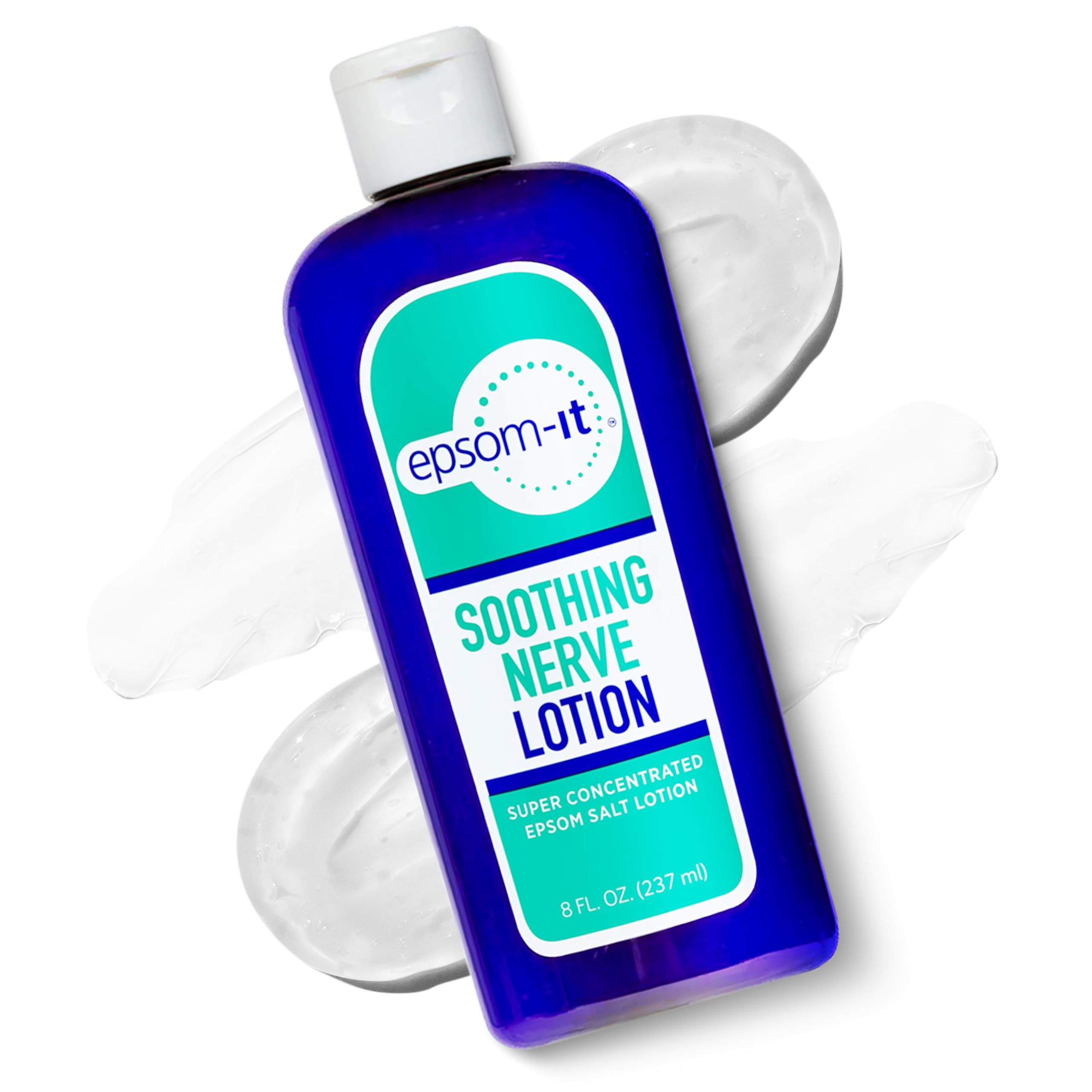 Epsom-It Nerve Lotion - Salt Lotion, Topical Soothing Epsom Magnesium with