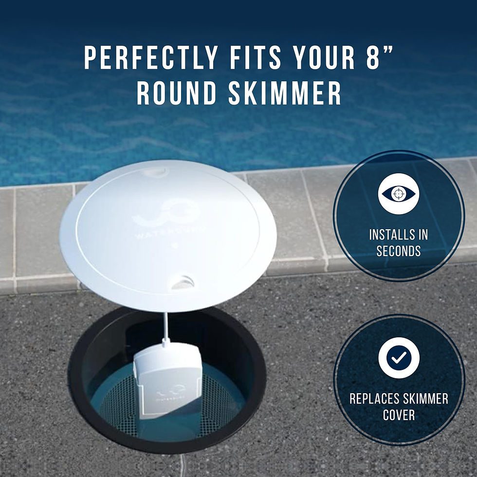 Thumbnail: WaterGuru - Sense Adapter Pool Skimmer Smart Monitor & pH - Pool Water