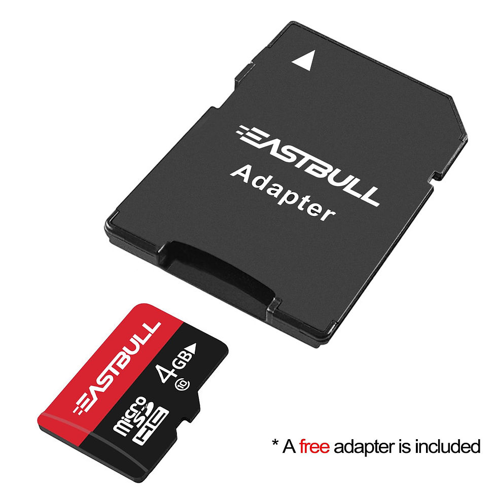 Thumbnail: EASTBULL 5-Pack 4GB Micro SD Cards for Surveillance, Class 10, 90MB/s