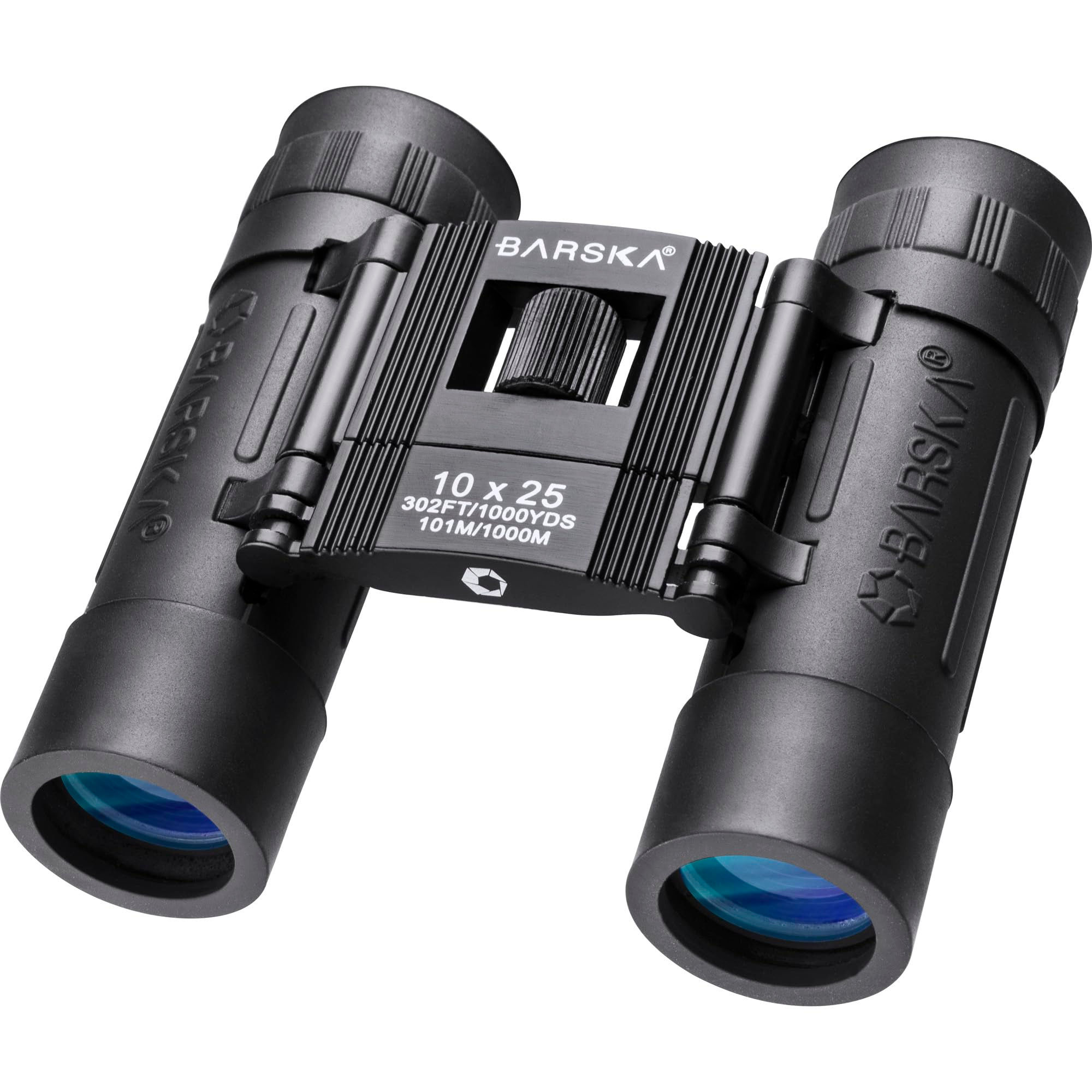 Barska Lucid View – with Fully Coated 10x25 Compact Binoculars Black Optics