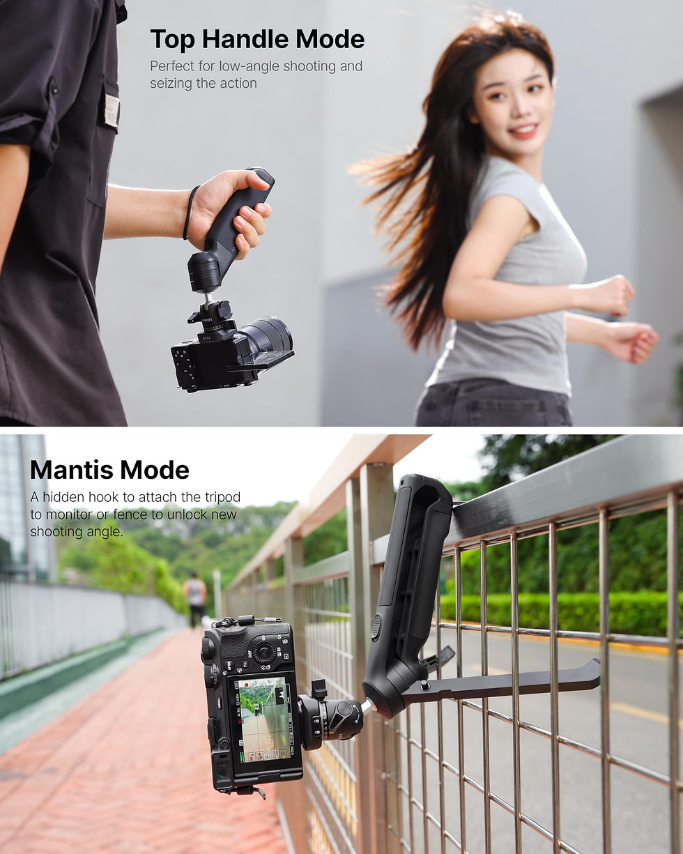 Thumbnail: ULANZI TT38 Mini Tripod F38 Quick Release for Cameras Live Vlogging