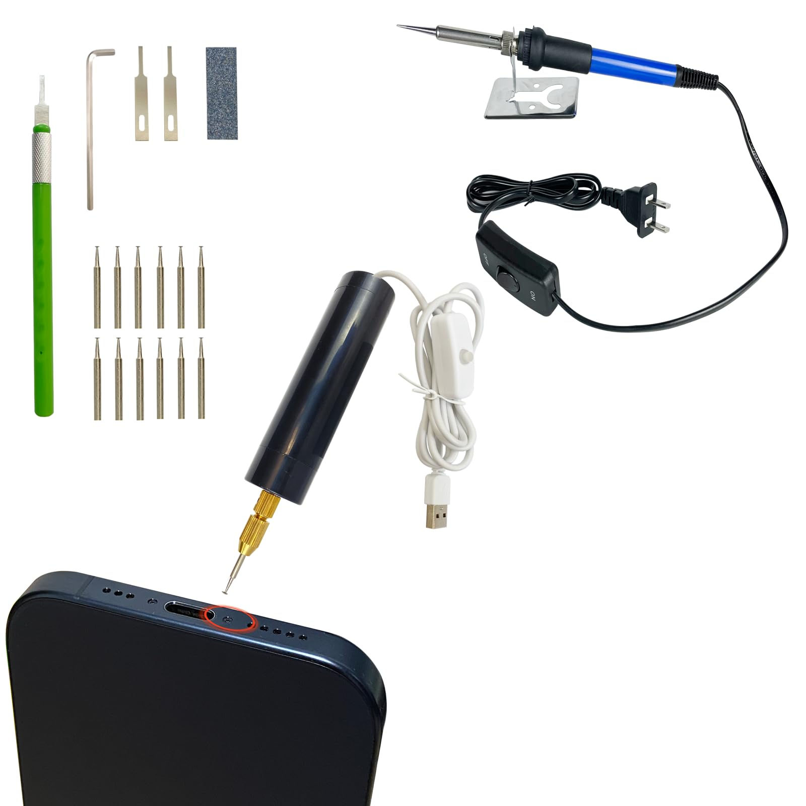 Damaged Screw for iPhone, iPhone Repair Tool, Removal Phone,Targetting Small