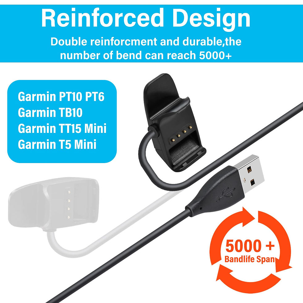 Thumbnail: Charging Clip for Garmin TT15Mini, USB Plug for Sport PRO Series Collar