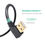 Thumbnail: 25cm Mini USB Cable Type A to Mini B, Right Angle 90� Gold-Plated for Android