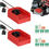 Thumbnail: 2 Pack Power Wheel Adapter for Milwaukee 18V Battery, RC Kit, Fuse Included