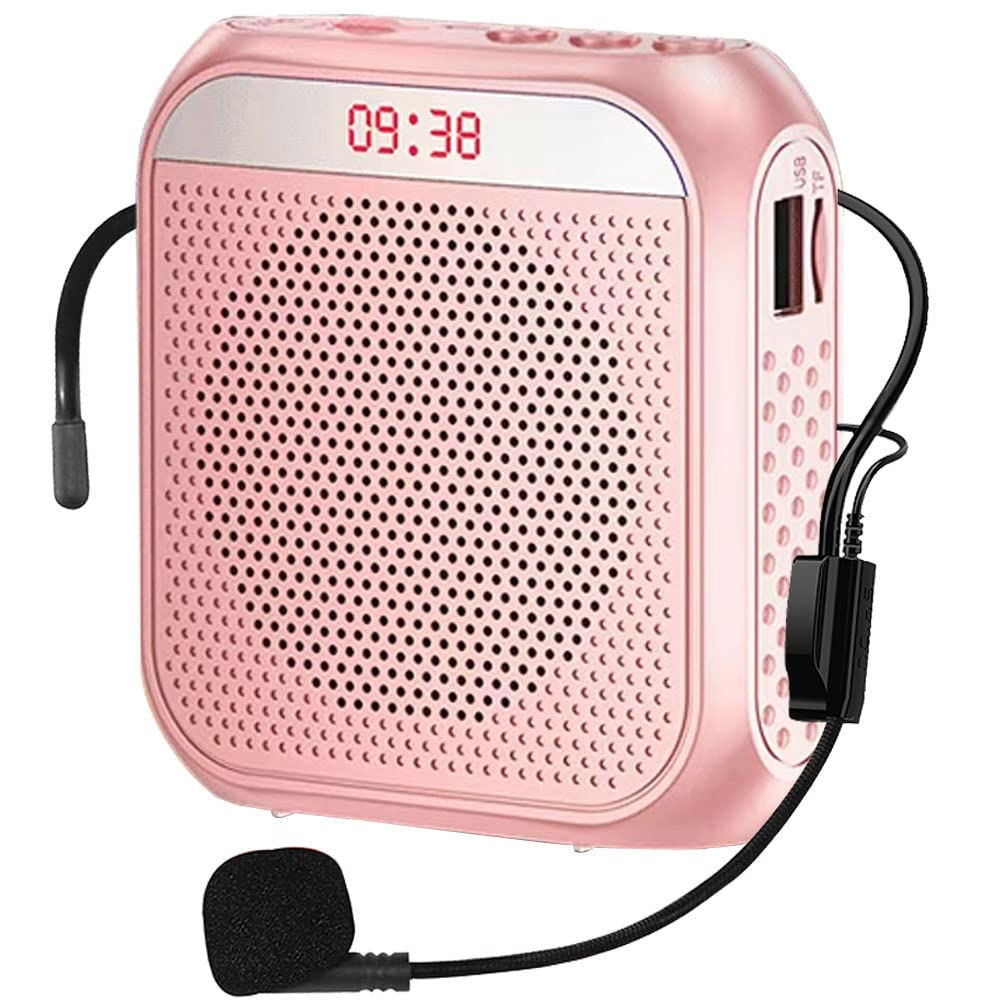 Portable Voice for Teachers, Personal PA with Amplifier 2200mAh Rechargeable