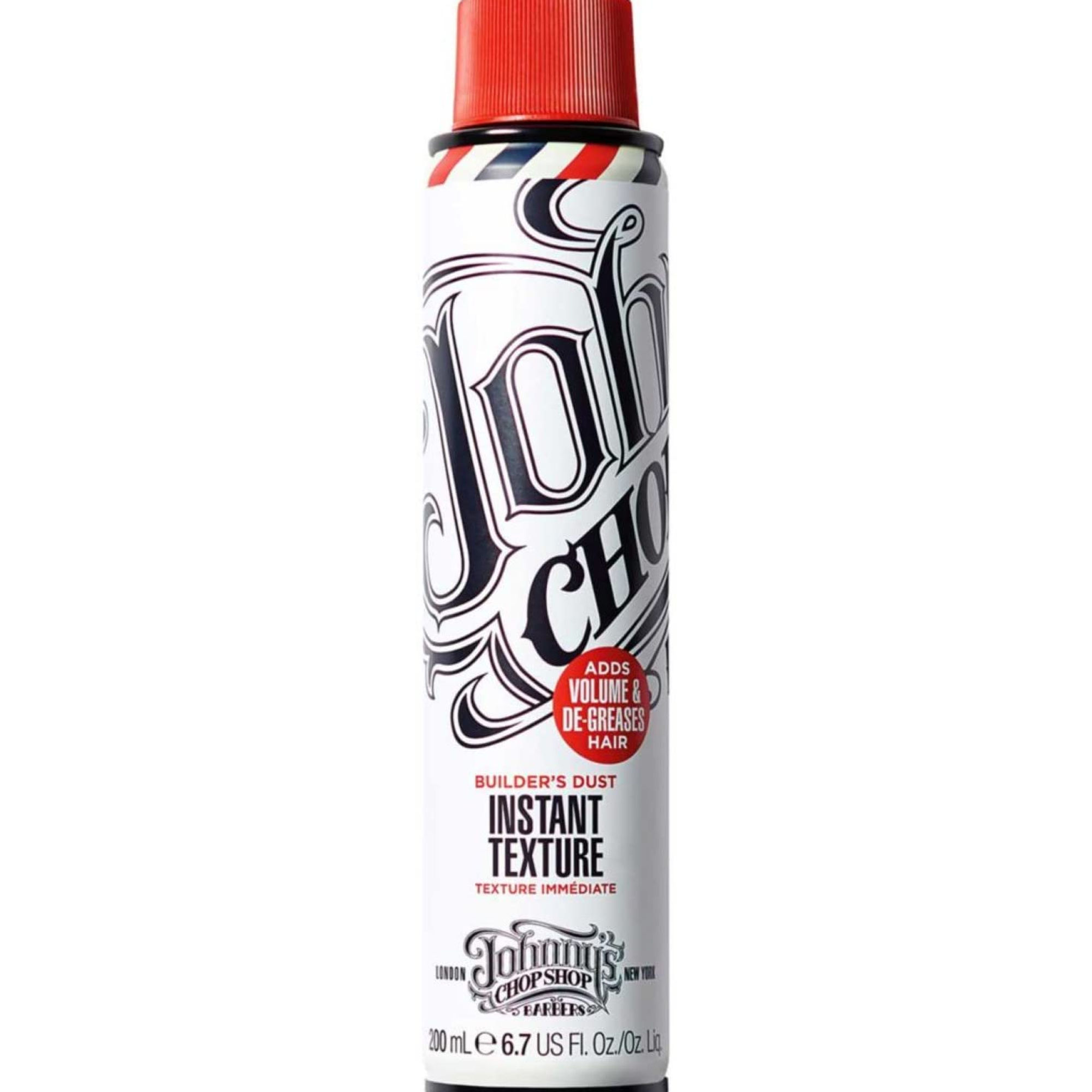 Johnny's Chop Shop Builder's Dust Texture Spray, Adds Volume, 200ml