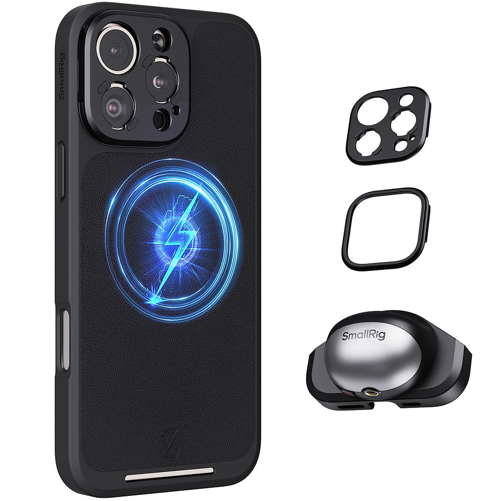 Thumbnail: SmallRig FilMov iPhone 16 Pro Max Case, Photography Kit with T-Mount Lens