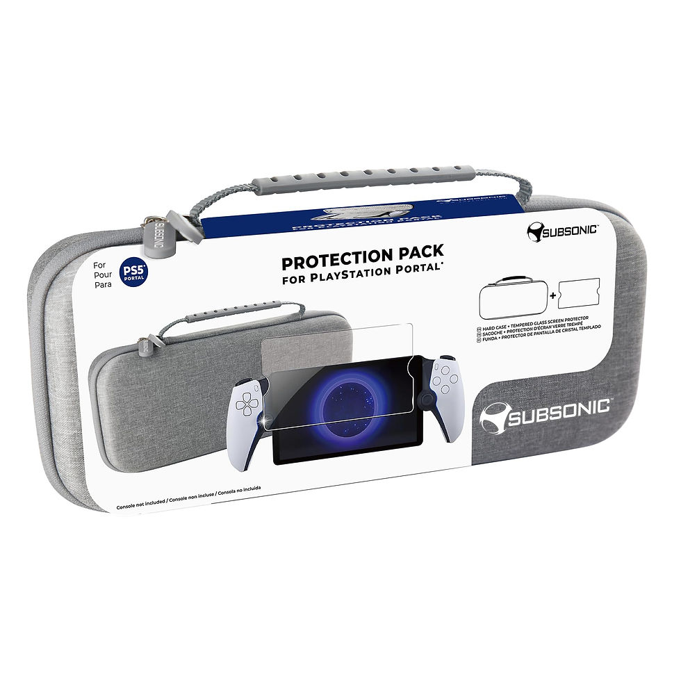 Thumbnail: Subsonic Protection Pack, Case & Tempered Glass for Playstation Portal