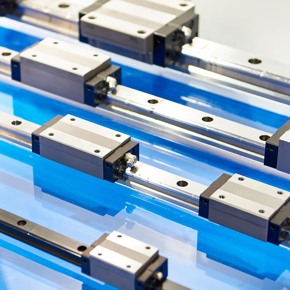 Thumbnail: uxcell Steel Rail Fit Block DIY and 2 Pcs MGN12 CNC 350mm Bearing Linear