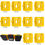 Thumbnail: 10-Pack Battery Holders for Dewalt 20V Batteries, Compatible with DCB Series