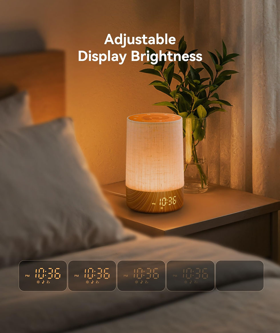 Thumbnail: Dreamegg Sunrise Clock - Sound with Alarm Machine White & Wake Up Sounds,