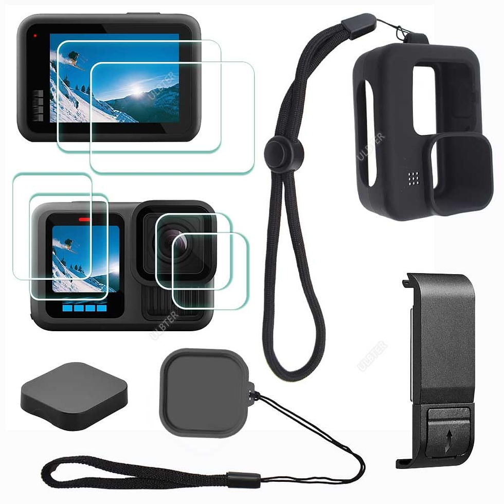 Thumbnail: GoPro Hero 13 Accessories Kit, Lens Protector, Rubber Case, Lanyard