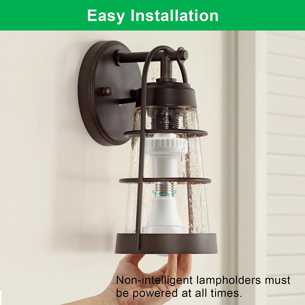 Thumbnail: UYODM 2-Pack Lamp Socket Power Adapter for Wyze Cam v3/v4, USB 5V 2A