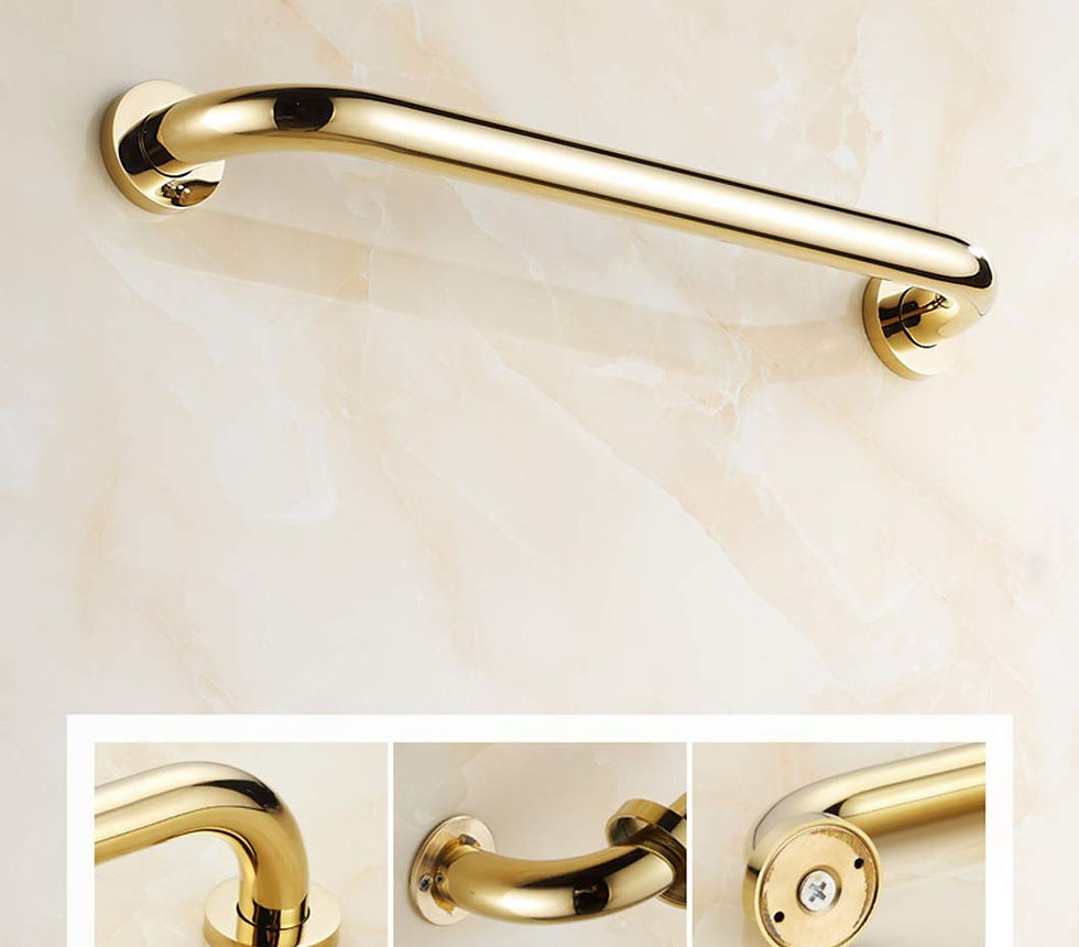Thumbnail: ELLO&ALLO Shower Bar with Concealed Screws, Care Bathroom Grab Home Bath