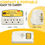 Thumbnail: Voltage Protector Surge Protector - 3 Outlet Power Suppressor, 120V, 1440W