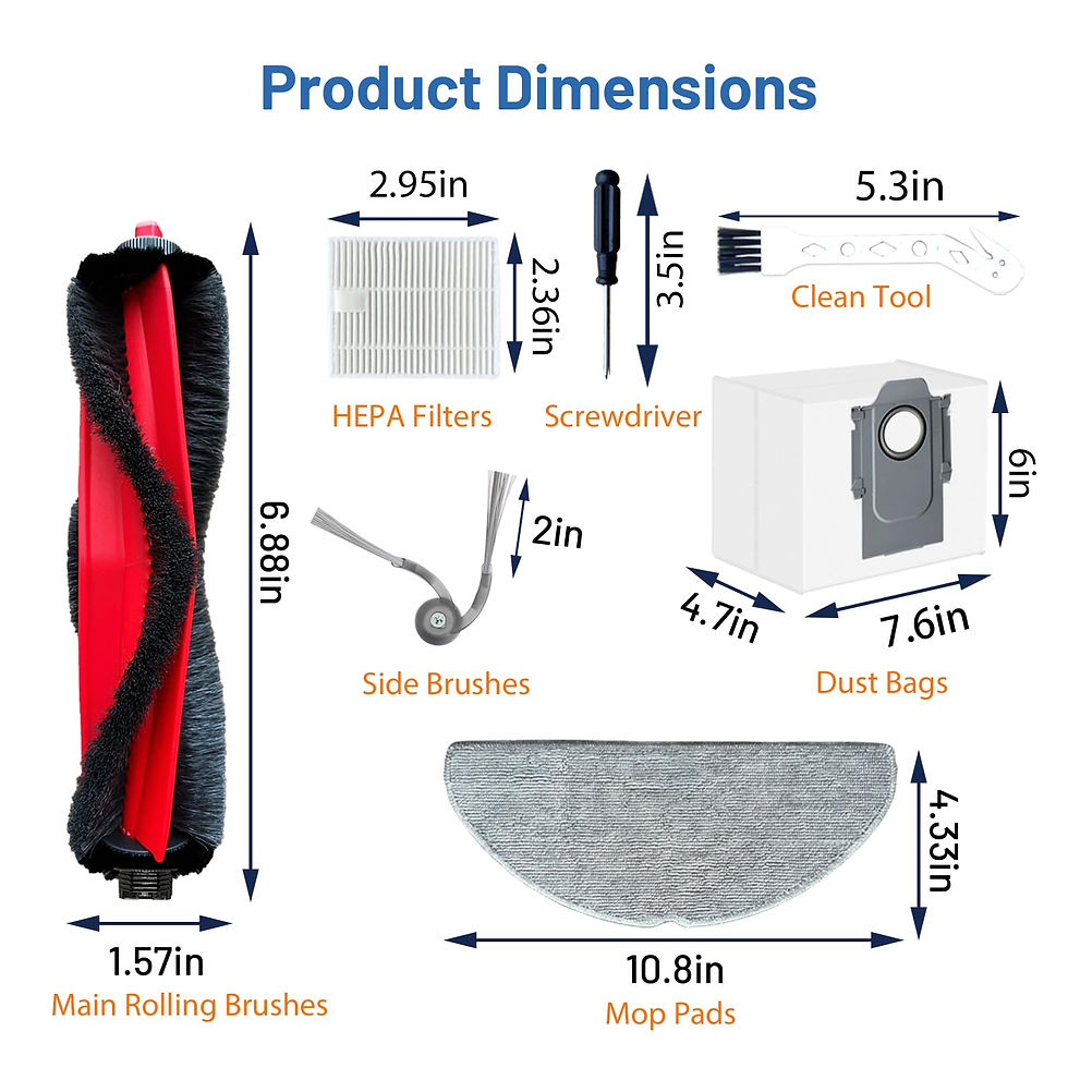 Thumbnail: Q7 Plus Parts for Roborock Series Robot M5 Replacement Accessories Roller