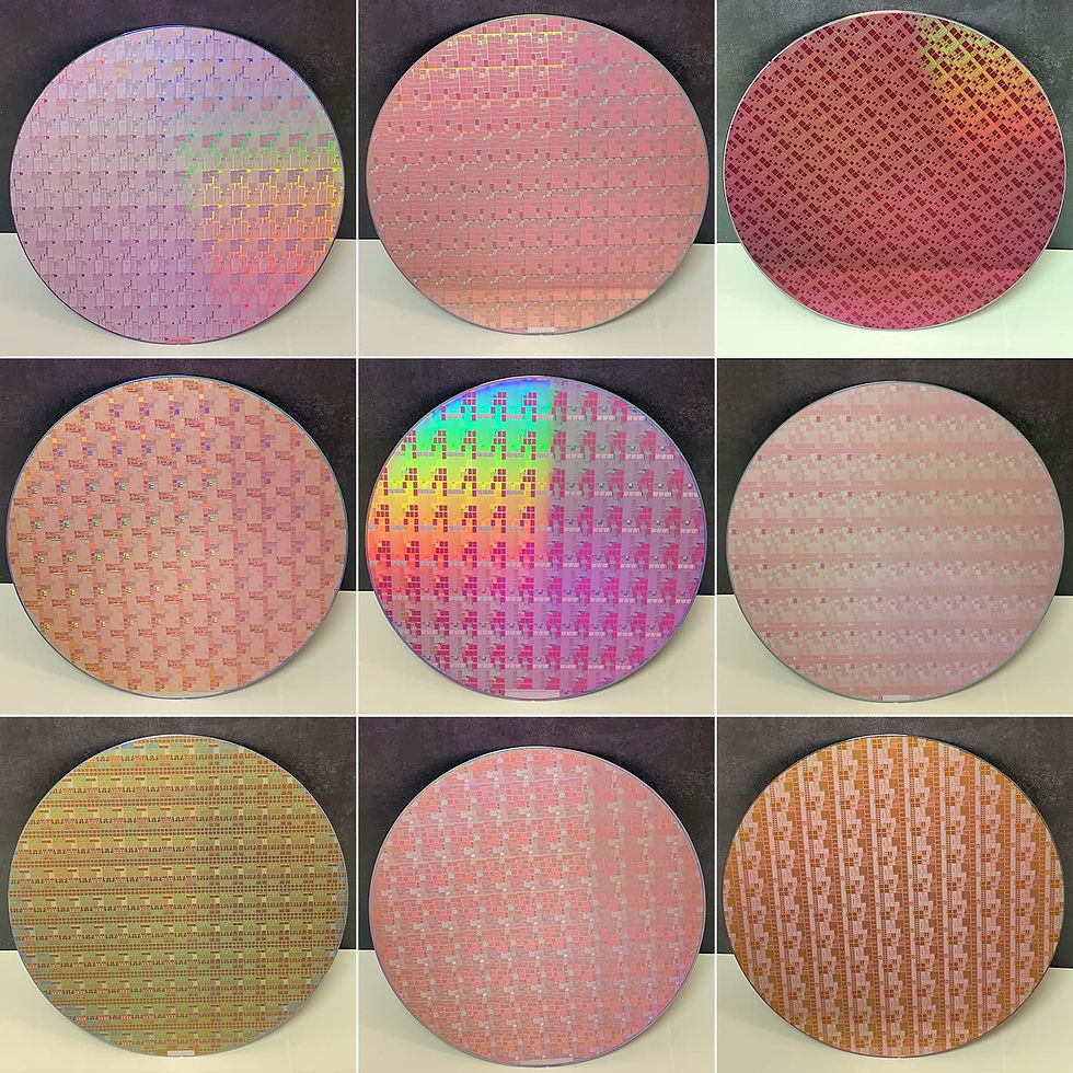 Thumbnail: Esthepro Circuits Silicon Wafer by Copper Process Integrated Made (12 Inch)