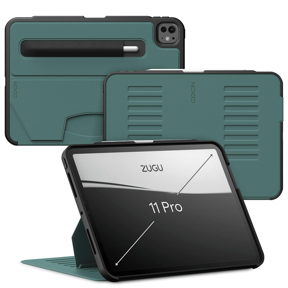 Thumbnail: Zugu Case for iPad Pro 11" (M4) 2024, Protective Cover with Pencil Holder