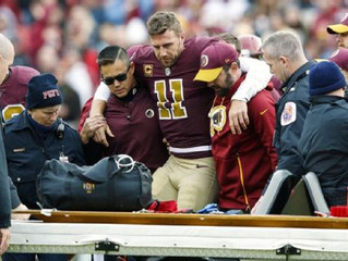 Redskins QB Alex Smith out of hospital after surgeries, infection