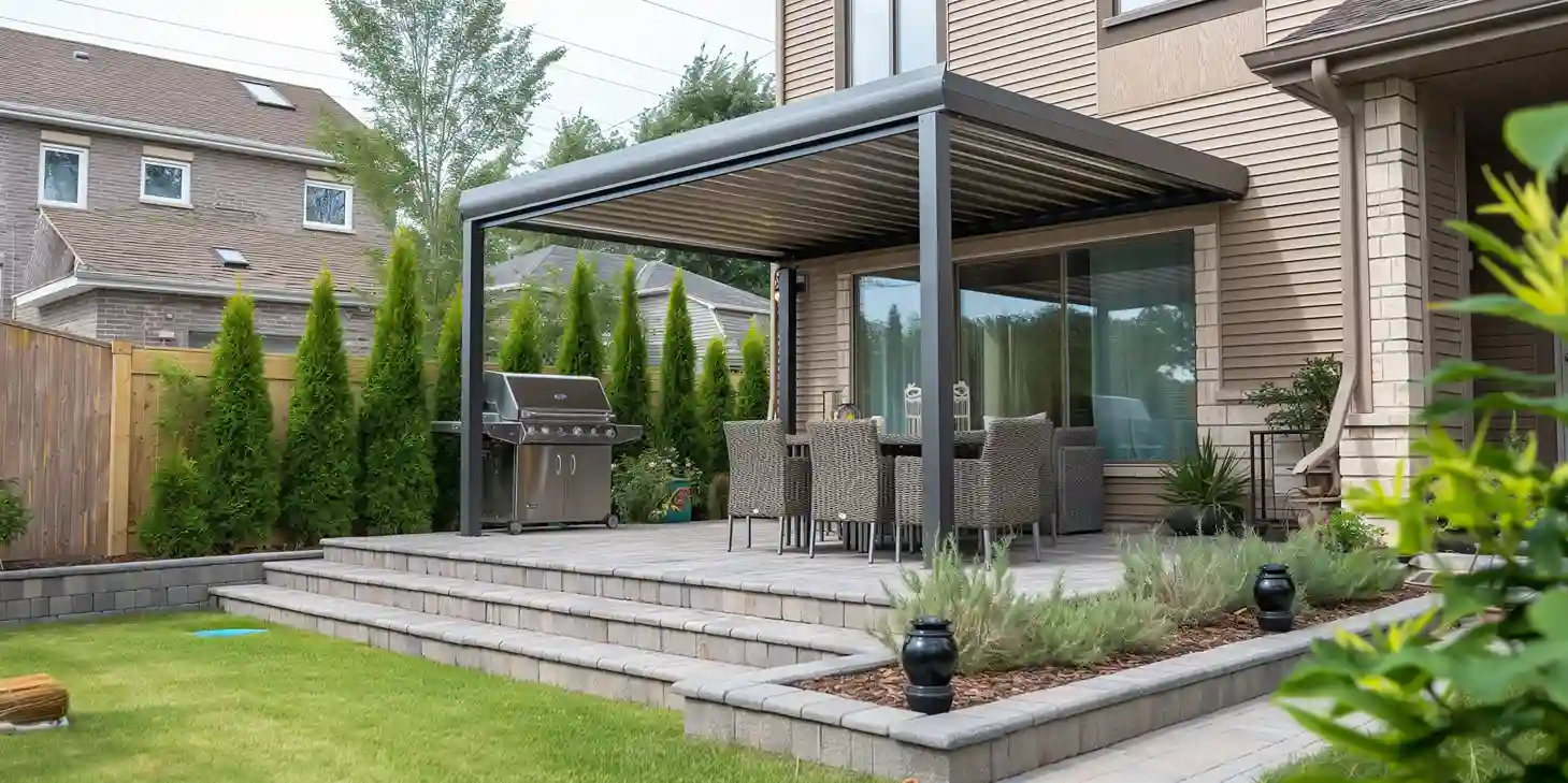 Metal Framework Patios