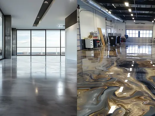 Concrete Coating vs Epoxy Flooring