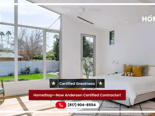 HomeStop Announces Partnership with Andersen: Now an Andersen Certified Contractor