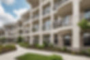Pristine, luxury building designed for top-tier assisted living service, including greener