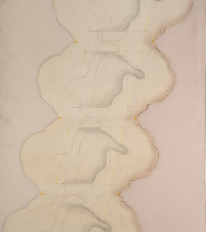Recuperación en Uve, Taipeh
1976
Óleo, acrílico y collage sobre lienzo
201 x 131 cm
22.000 €