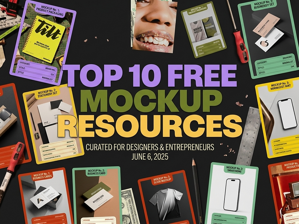 Top 10 Gratis Mockup Bronnen voor Grafisch Ontwerpers en Ondernemers