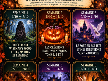 👻 Le Festival des Chocottes en ligne !