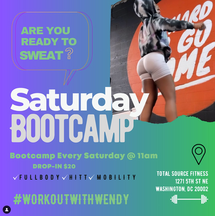 Workout With Wendy Bootcamp