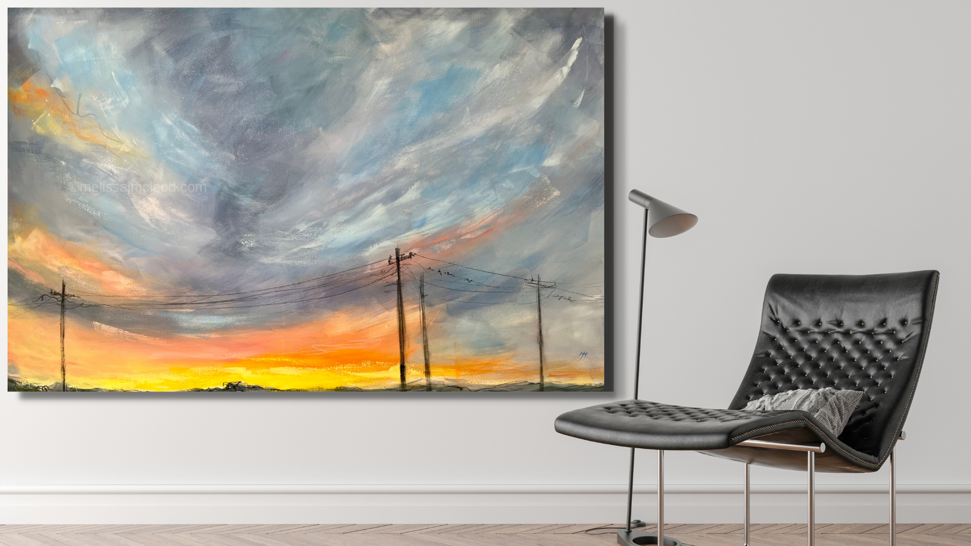 'Someday' Mixed Media 40"x60" FRAMED Tasmanian Oak