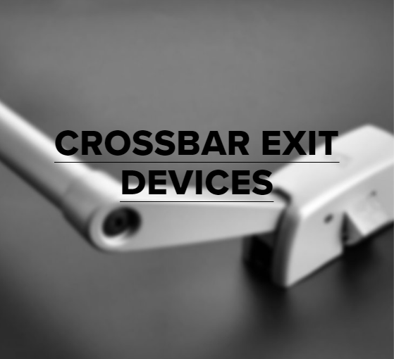 Crossbar exit device