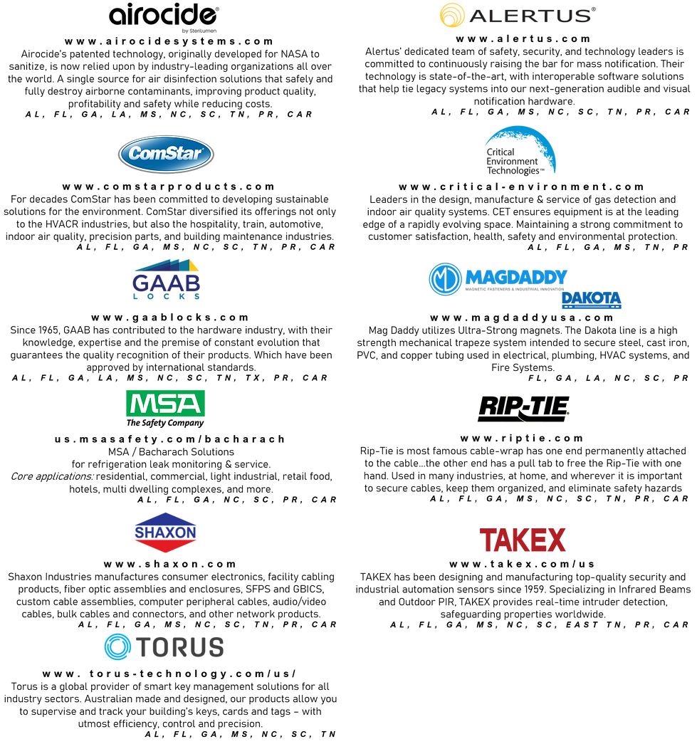 ISM Southeast HVAC-R_Facilities Line Card 2025.png