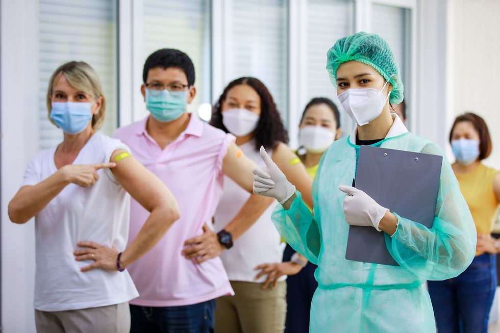 close-up-studio-shot-young-female-nurse-full-protection-uniform-rubber-gloves-stand-hold-i