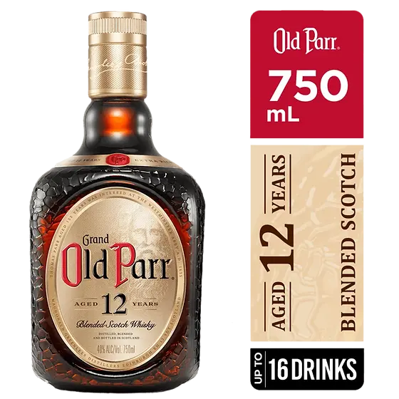 Grand Old Parr 12 Yrs Scotch Whisky 750 ml | THE LIQUOR HOUSE TT