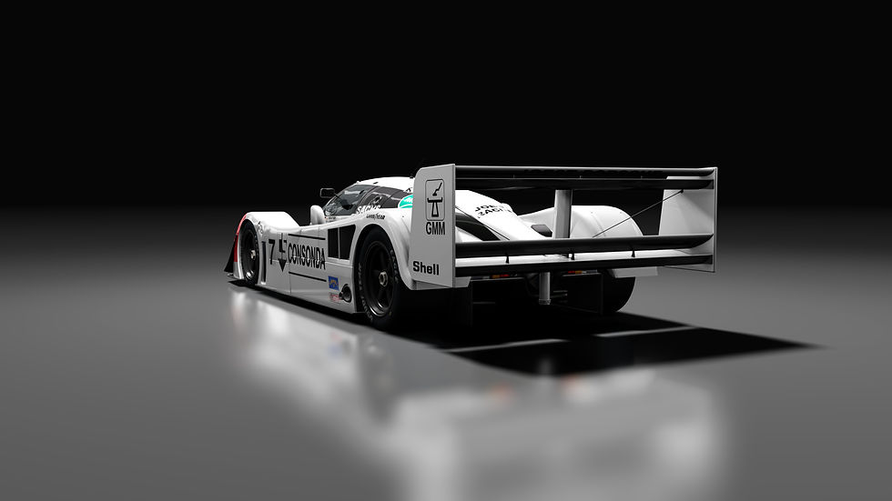 Miniatura: Porsche 962 C