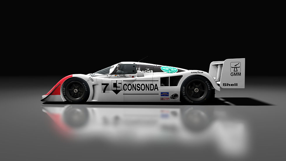 Miniatura: Porsche 962 C