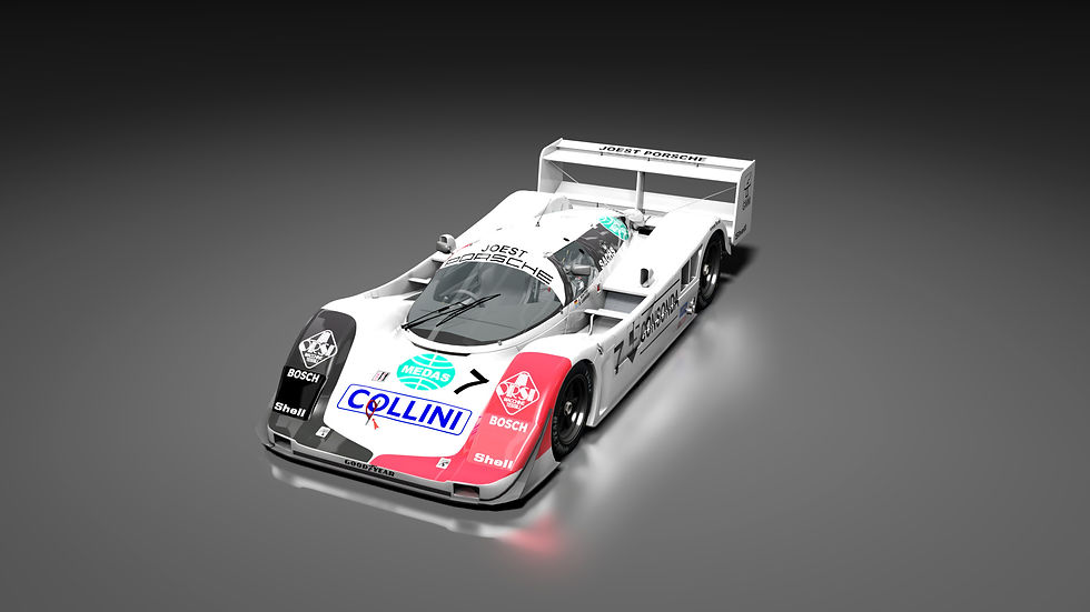 Miniatura: Porsche 962 C