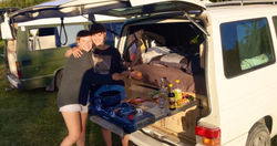 Van in golden hour 😍.JPG