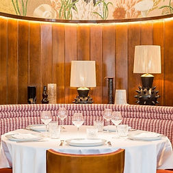 Classic, formal business dining